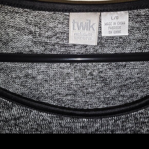 Twik Salt and Pepper Knit Dress - Picture 2 of 8